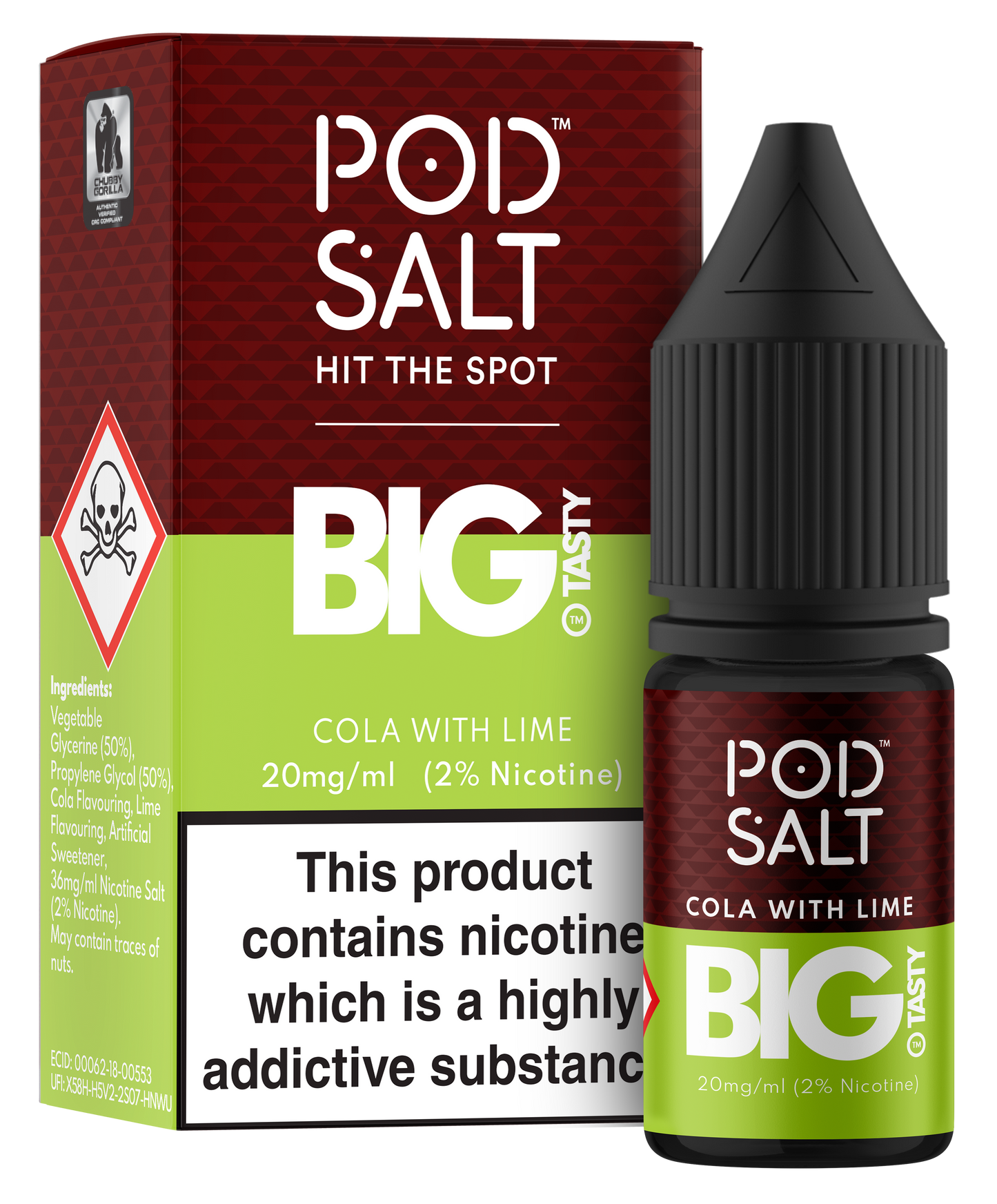POD SALT Cola with Lime 10ml