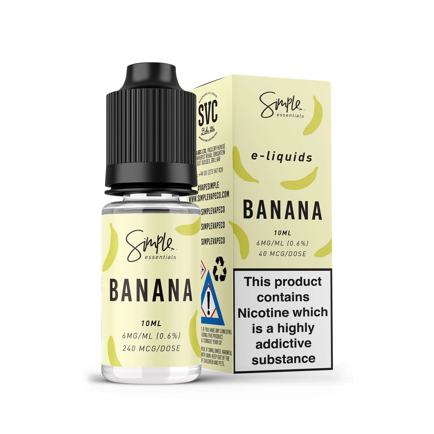 SIMPLE ESSENTIALS Banana 10ml