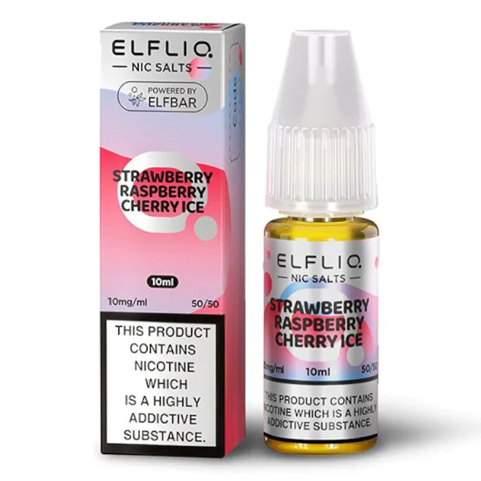ELFLIQ Strawberry Raspberry Cherry Ice 10ml