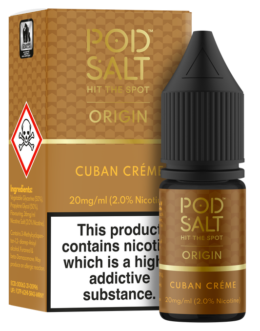 POD SALT Cuban Creme 10ml