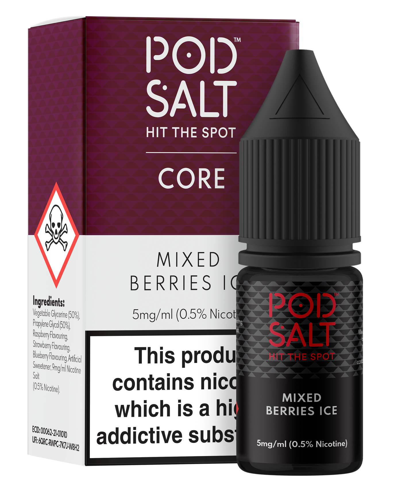 POD SALT Mixed Berries 10ml