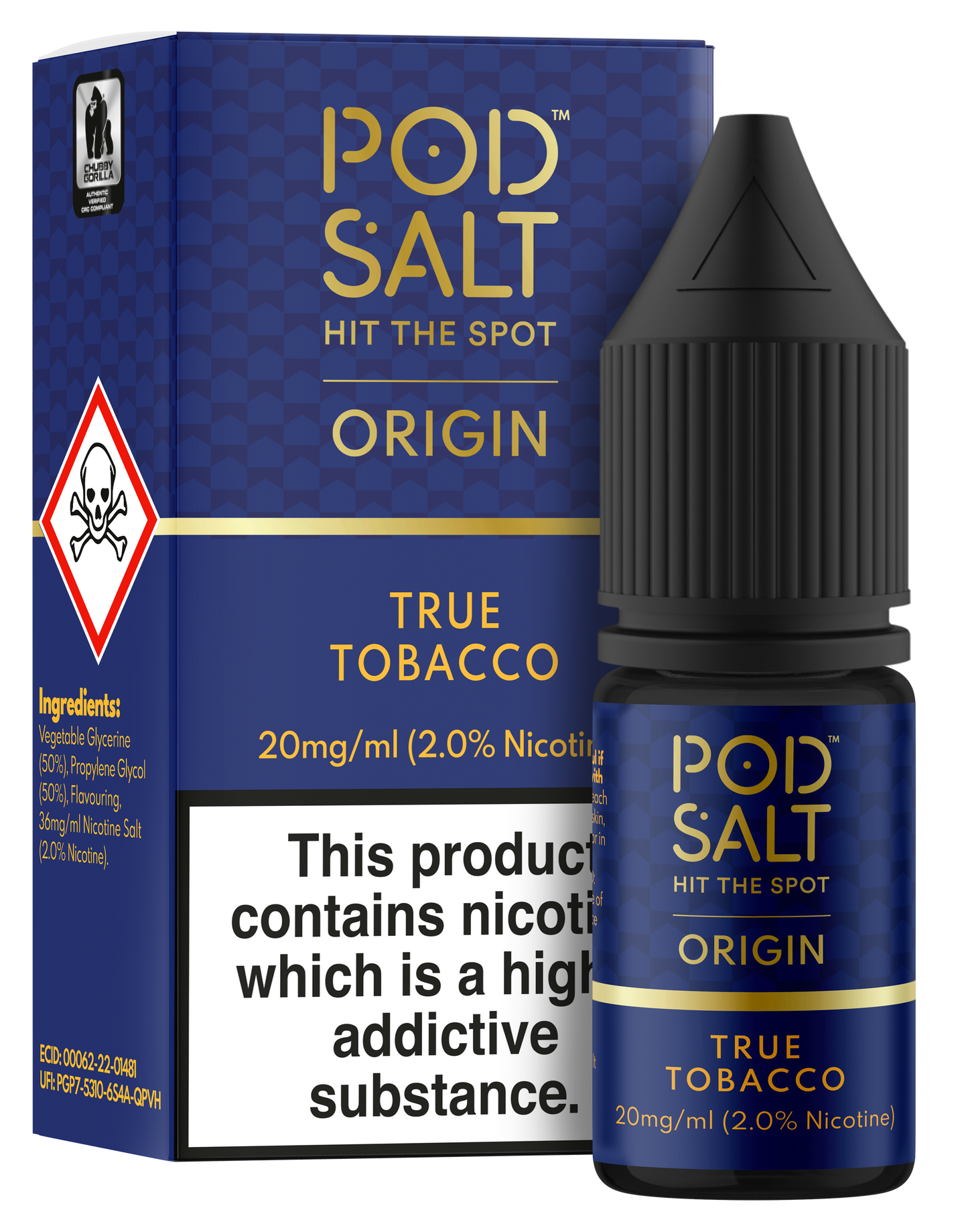 POD SALT True Tobacco 10ml