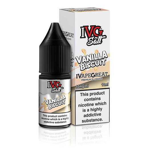 IVG Salt Vanilla Biscuit 10ml