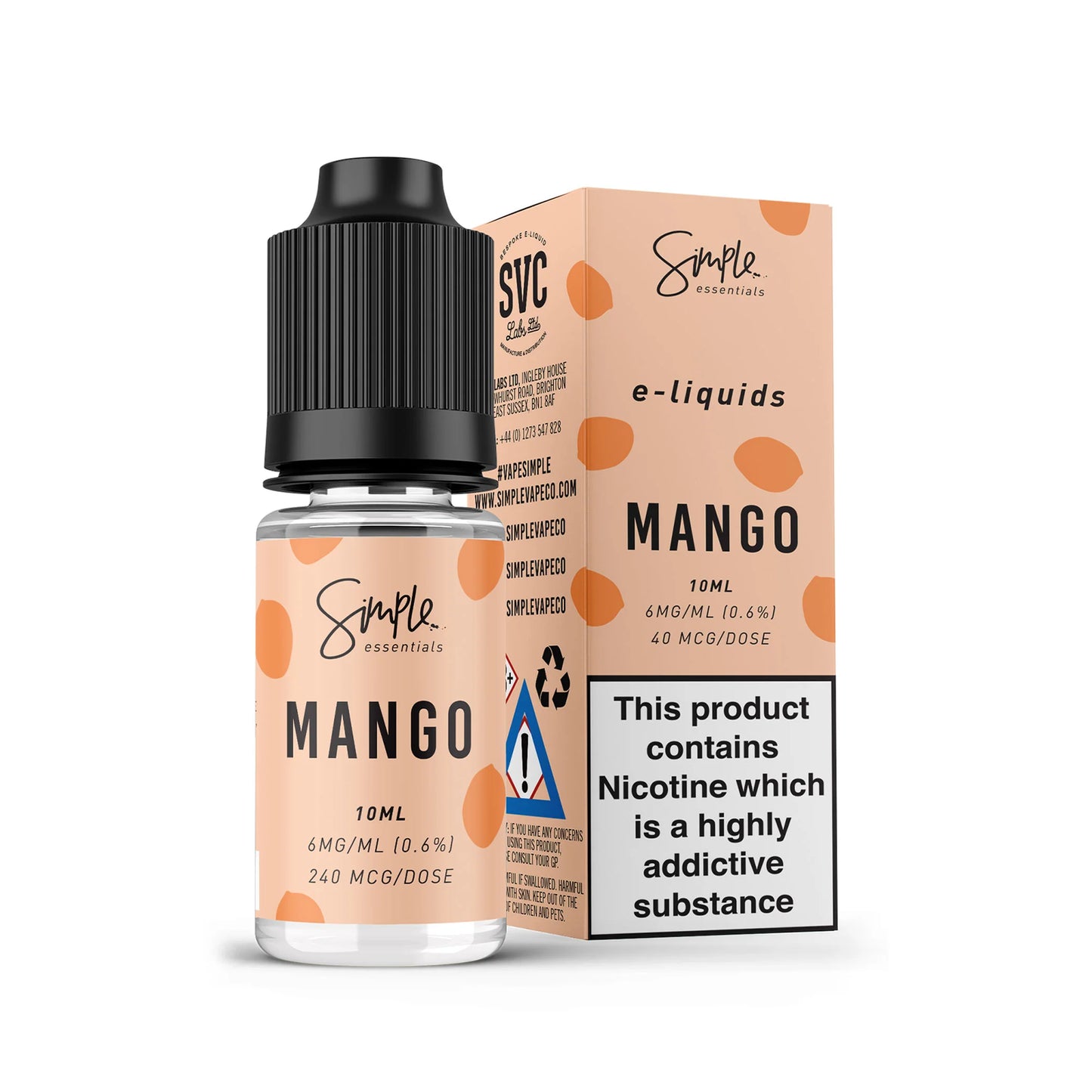 SIMPLE ESSENTIALS Mango 10ml