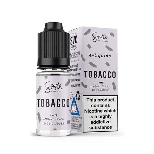 SIMPLE ESSENTIALS Tobacco 10ml