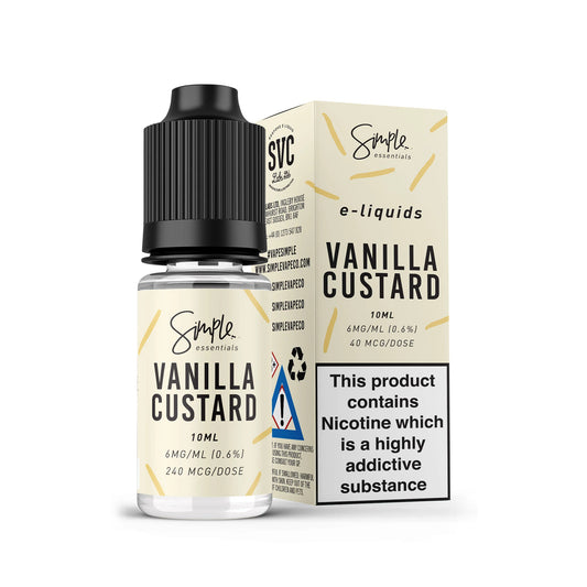 SIMPLE ESSENTIALS Vanilla Custard 10ml